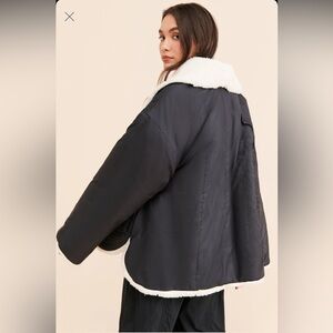 Free People Isra Reversible Cozy Puffer Jacket